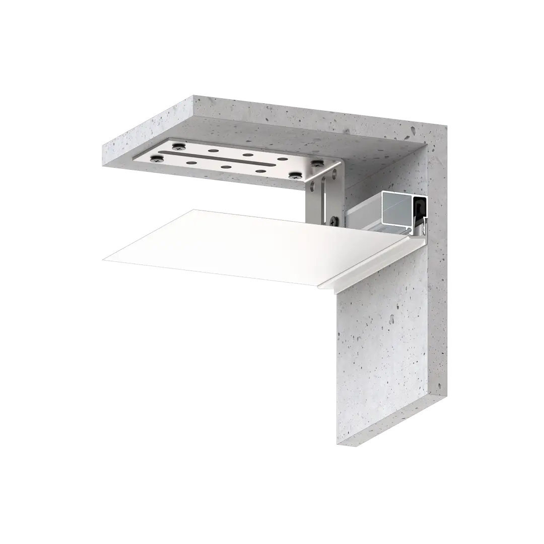 Profil CLASSIX X101, Unbehandelt, Montagebeispiel