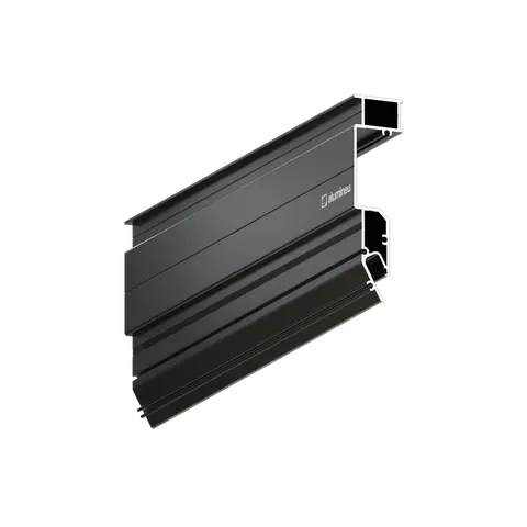 Linearer Schlitzdurchlass für die Wand, die Luft strömt durch die Schattenfuge der Spanndecke, INVISIA X207